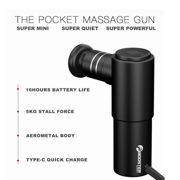 Massaažipüstol Booster Mini Pro Alu